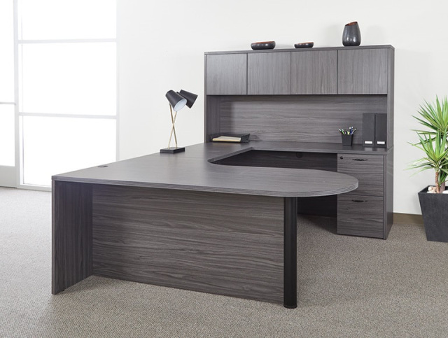 Osp Napa U Shape With Bullet Top Desk W Hutch