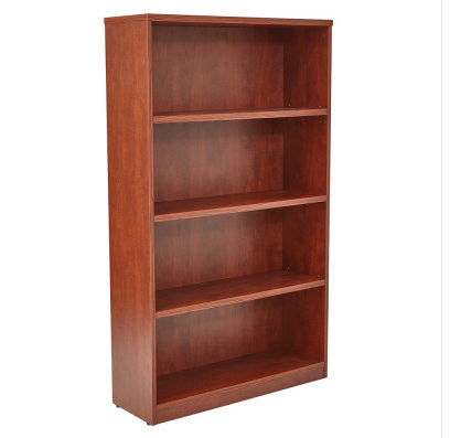 Laminate Bookcase Collection 36wx12dx60h 4-shelf Bookcase With 1